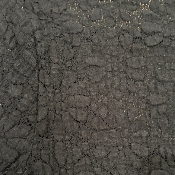 Old Navy Black Textured Long Sleeve Top - Picture 6 of 6